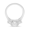 Octavia - Trellis Round Trilogy - 18k White Gold