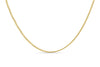 Gal - 45cm Diamond Curb Chain - 9k Yellow Gold