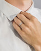 Stephen Men’s Wedding Ring Lifestyle Image