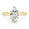 Stephanie - Marquise Solitaire - 18k Yellow Gold