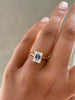 Nora - Emerald Cathedral Solitaire Lifestyle Image