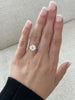 Alexandria – 6 Claw Pavé Round Solitaire Lifestyle Image