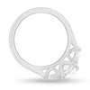 Alexia – Oval Trilogy Ring - 18k White Gold