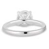 Lilly – 4 Claw Round Solitaire - 18k White Gold