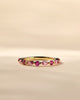 Sophie — Round and Marquise Accent Pink Sapphire Ring Lifestyle Image