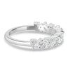 Lana - Round and Marquise Accent Wedding Ring - 18k White Gold