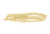 December - 45cm Figaro Link Chain - 9k Yellow Gold