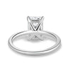 Judy - Radiant Solitaire - 18k White Gold