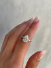 Alia - 5 Claw Pear Solitaire Lifestyle Image