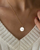 Hope Pendant - 9k Solid Gold Round Lifestyle Image