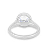 Kaylah – Bezel Set Round Solitaire - 18k White Gold