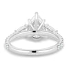 Mia – Pear Trilogy with Pavé - 18k White Gold