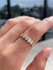 Betty - Bezel Set Oval Wedding Ring Lifestyle Image