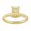 Alice – Emerald Solitaire - 18k Yellow Gold