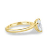 April - Oval & Pear Toi Et Moi - 18k Yellow Gold