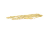 Sariyah - 45cm Fine Figaro Chain - 9k Yellow Gold