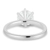 Daniela - Six Claw Solitaire - 18k White Gold