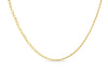 Adley - 45cm Open Diamond Cut Chain - 9k Yellow Gold