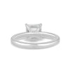 Emmy - 4 Claw Asscher Solitaire - 18k White Gold