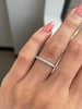 Kaitlyn – Half Pavé Wedding Ring Lifestyle Image