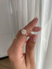 Bindi - Round Solitaire with Hidden Halo Lifestyle Image