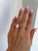 Ainsley - 5 Claw Pear Solitaire with Hidden Halo Lifestyle Image