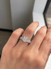 Kaitlyn – Half Pavé Wedding Ring Lifestyle Image