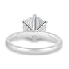 Louise – 6 Claw Round Solitaire - 18k White Gold