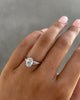 Blair - Oval Cathedral Solitaire Lifestyle Image
