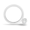 Eve - 6 Claw Marquise Solitaire - 18k White Gold