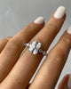 Josephine – Radiant Solitaire with Side Stones & Hidden Halo Lifestyle Image