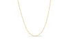 Sariyah - 45cm Fine Figaro Chain - 9k Yellow Gold