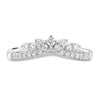 Elsa - Studded Tiara Ring - 18k White Gold