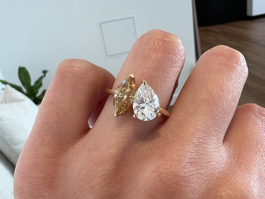 The Toi et Moi Engagement Ring
