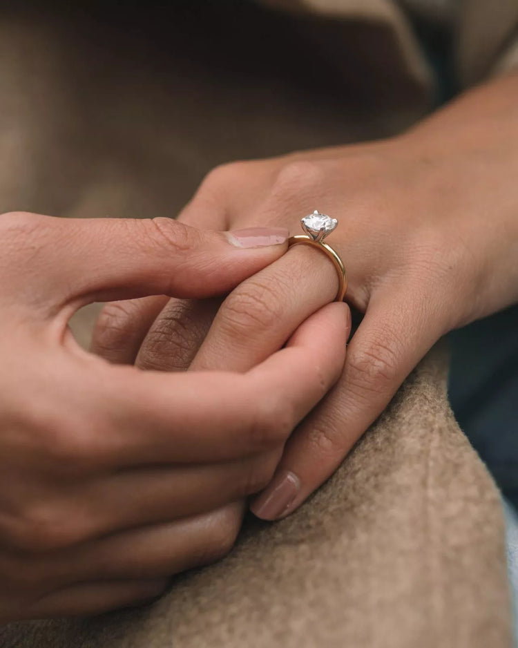 Cullen Jewellery Engagement Ring on hand