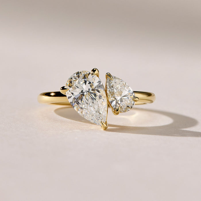 Unique Yellow Gold Engagement Rings Handmade in NYC – Unique Engagement  Rings NYC | Custom Jewelry by Dana Walden Bridal