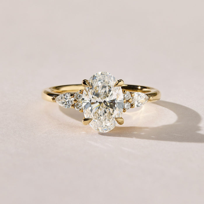 UFOORO Women Fashion Fake Engagement Rings Jewelry Stunning - Import It All