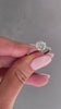 Maisy - 6 Claw Cathedral Round Solitaire with French Pavé Lifestyle Image