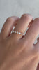 Lucy - Shared Prong Wedding Ring Lifestyle Image