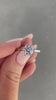 Delilah - 6 Claw Cathedral Round Solitaire Lifestyle Image
