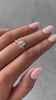 Ava – Elongated Cushion Solitaire Lifestyle Image