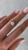 Iris – 6 Claw Round Solitaire Lifestyle Image