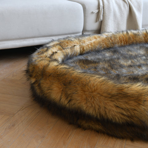 Anifurry: Human-size Faux Fur Pet Bed