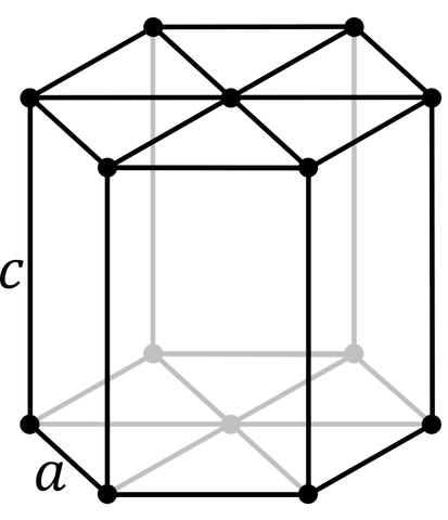 Hexagonal Crystalline Lattice Structure