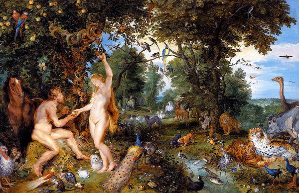 The Garden of Eden, Peter Paul Rubens and Jan Brueghel the Elder