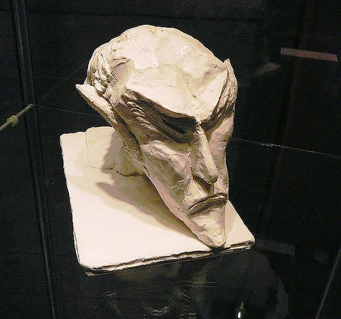 Sculpture of Ahriman's Head by Rudolf Steiner