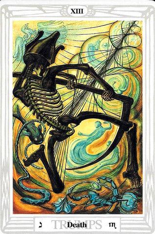 Tarot Trump XIII, Death, Thoth Tarot