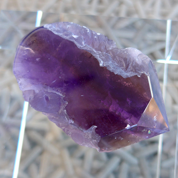 Stunning Semi Polished Ametrine Wand with Massage Tip