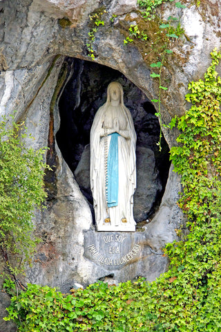 Our Lady of Lourdes Grotto, courtesy Wikimedia