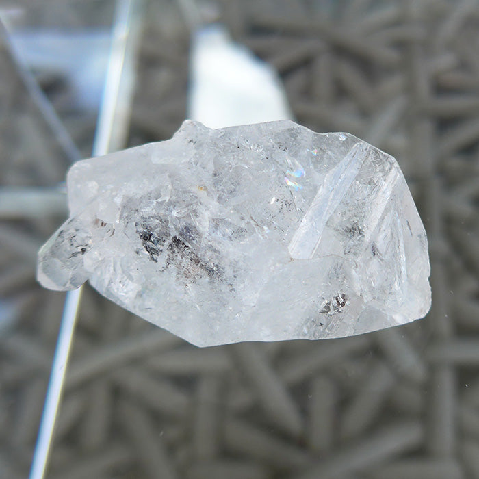 DT Pakistani Herkimer Diamond with Keystone, Chlorite and Rainbow